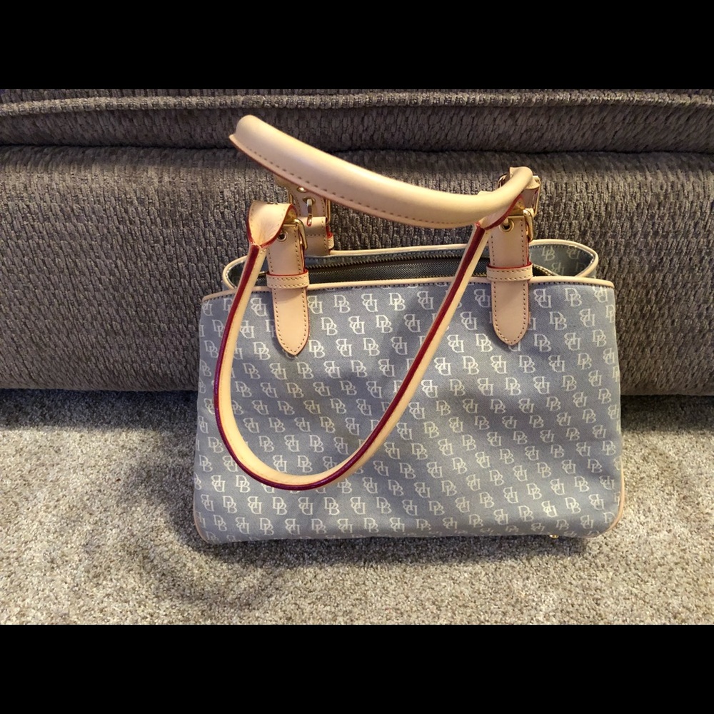 Dooney and Bourke signature Buckle Satchel